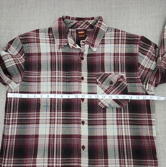 Nike 6.0 100% Cotton Flannel Button Down Pocket Shirt. Medium - Picture 4 of 9
